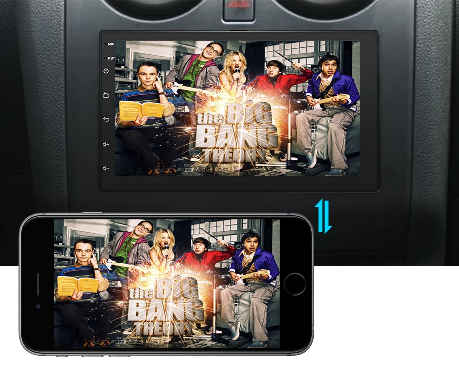 7'' Universal GPS Navigation Bluetooth 2 Din Car Radio Android 8.1 Wifi Car Audio Stereo FM USB MP5 Car player autoradio 7'' Universal GPS Navigation Bluetooth 2 Din Car Radio Android 8.1 Wifi Car Audio Stereo FM USB MP5 Car player autoradio