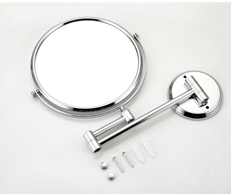 FiE 8 дюйм(ов) настенный продление складные зеркала регулируемое расстояние Двусторонняя Косметика Make up Ванная комната зеркало