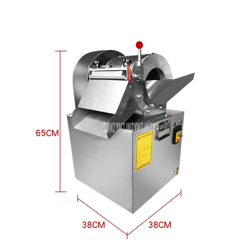 Коммерческий Ресторан овощерезка машина для нарезки картофеля луковая капуста машина для нарезки картофеля Chipper Dicer 3,5 мм 10 мм лезвие