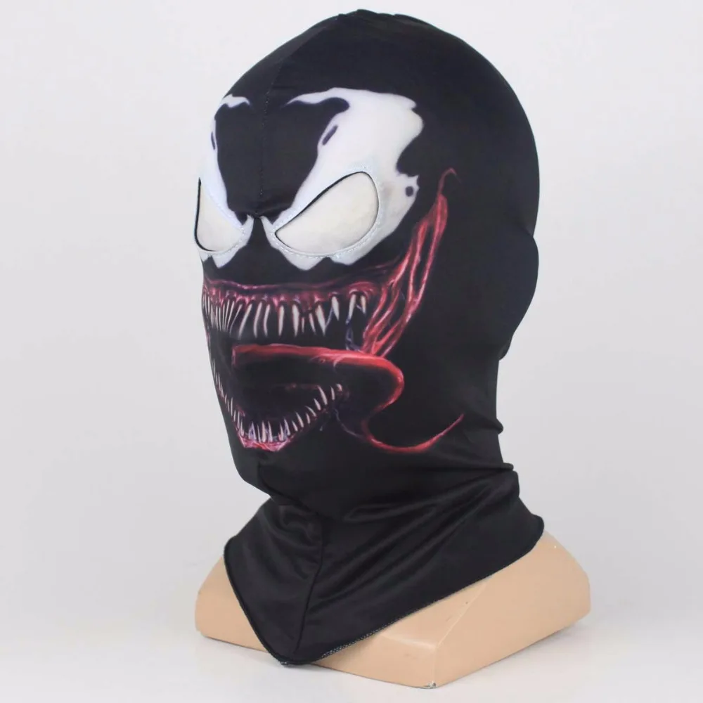 Venom маска Человека паука Косплей Черный Человек паук эдард Брок Темный