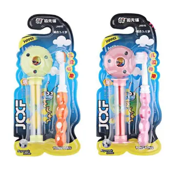 

2Pcs Children Toothbrush Smooth Accuracy Toothbrush Soft Fur Protect Gums Kids Baby Small Head Toothbrushes Non-slip Handle