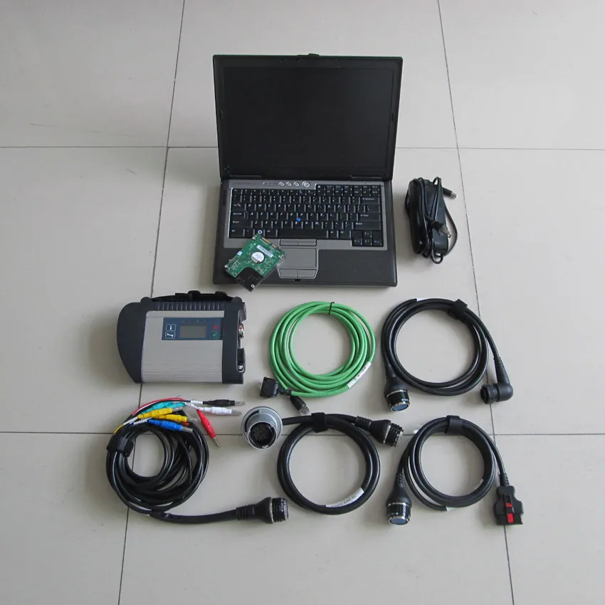  Herramienta de diagnóstico mb star sd conecta c4 con d630 laptop con software 201912 último hdd 320