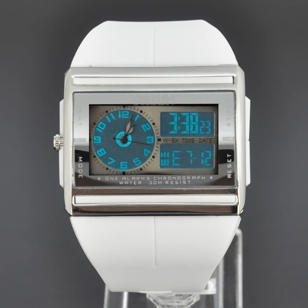 ladies analogue watch with backlight