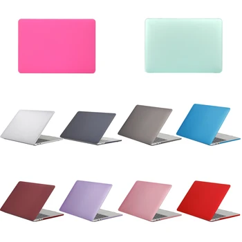 

Crystal Matte Transparent Laptop Case Cover For Macbook Air 13 12 11 Pro 13 15 for Macbook Pro 13 Universal Protective Case