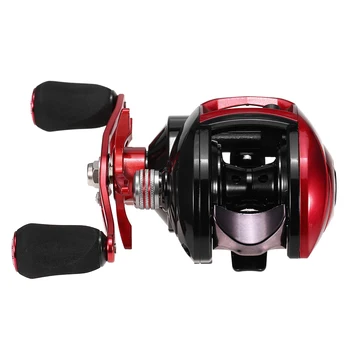 

Lightweight High Speed 8.1:1 Gear Ratio Baitcast Fishing Reel 12+1 Ball Bearings Baitcasting Fishing Reel Baitcaster Tackle