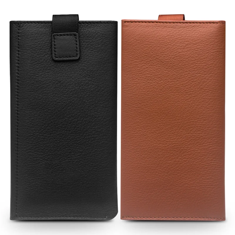 QIALINO Luxury Original Phone Case for iPhone XR Cowhide Leather Pouch Wallet Cover Celular Coque Capa | Мобильные телефоны и