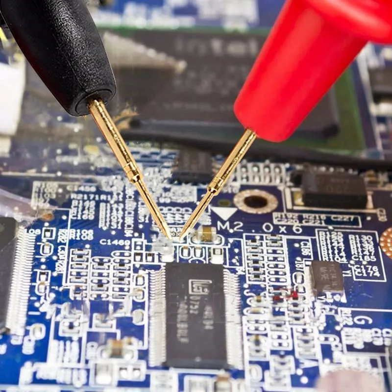 1 Pair Universal Probe Test Leads Pin Digital Multimeter Needle Tip Meter Multi Meter Tester Lead Probe Wire Pen Cable 20A D1017 (9)