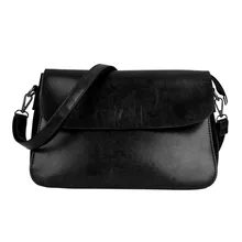 Bolso Femenino de la vendimia del Diseño de Marca de Cuero Genuino Bolsos de Hombro Mujeres Bolsa de Mensajero de Lujo Minimalista Embrague Sac A Principal