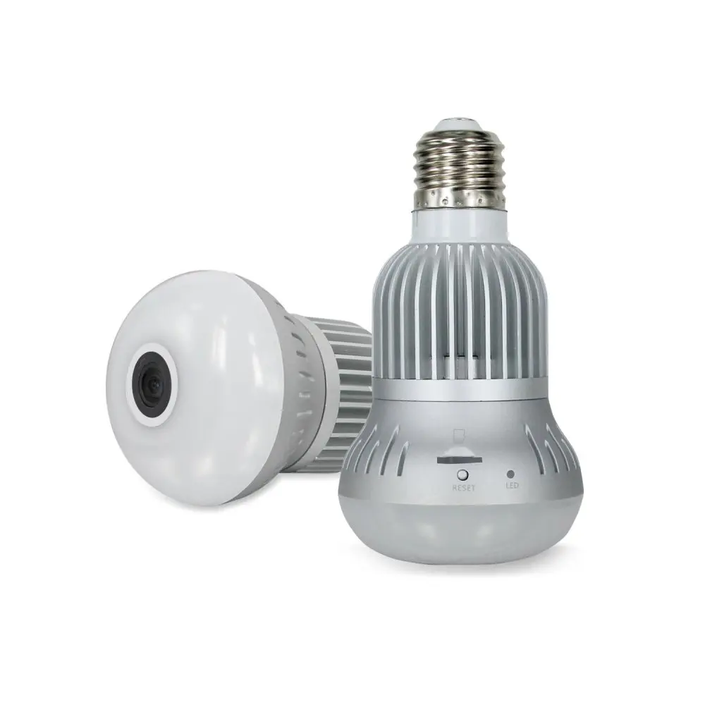 

1.3MP 960P 360 Panorama Wifi IP Camera Bulb Lamp Camera Surveillance Camera P2P VR Camera Camcorder