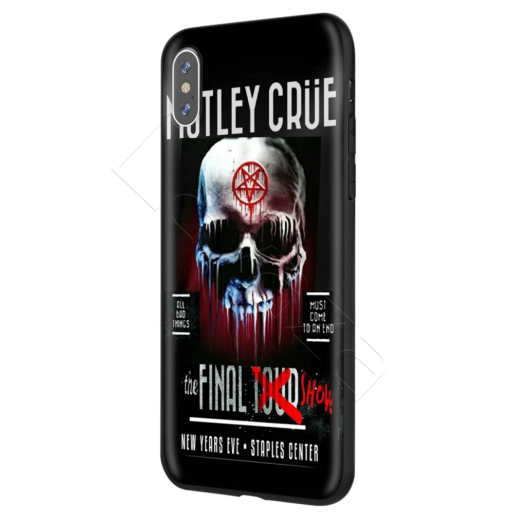 Lavaza с надписью Mötley Crüe чехол для iPhone 11 Pro XS Max XR X, 8, 7, 6, 6 S, Plus, 5, 5S se - Цвет: 7