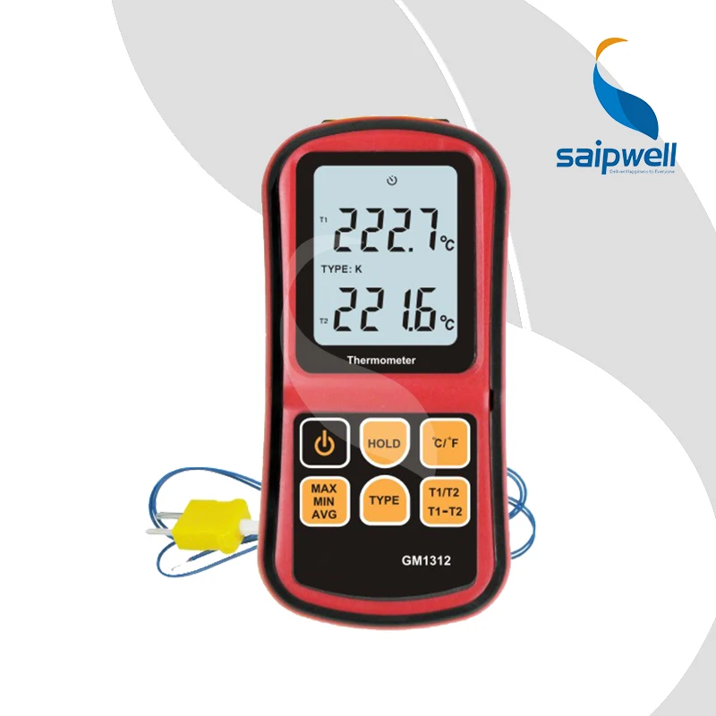 Saipwell Thermocouple Thermometer Measure the thermocouple of J,K,T,E,N