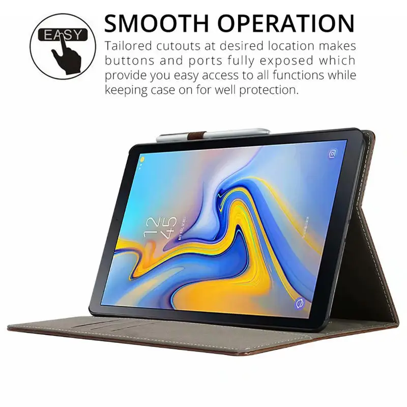 Премиум Магнитный Смарт PU кожаный чехол для Samsung Galaxy Tab A A2 T590 T595 10 5 &quotпланшет Folio