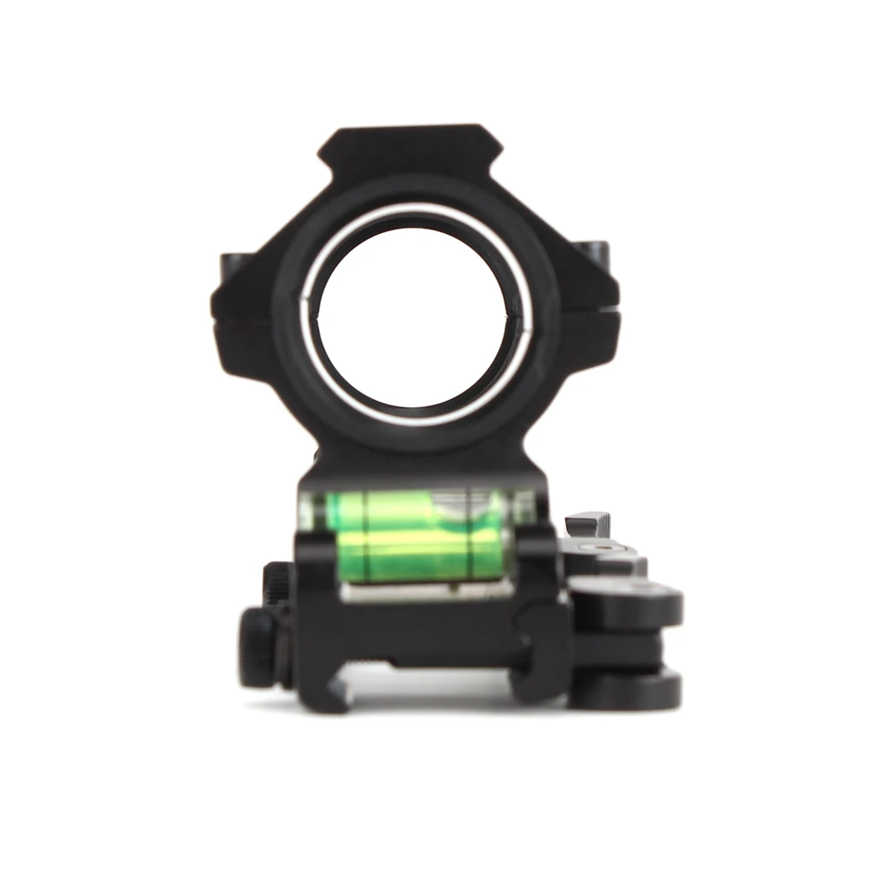 ohhunt QD 1 inch 30mm Rings Integral Hunting Scope Mount Picatinny Rail Ar15 Ak 47 Bracket for Optical Sight with Bubble Level (4)