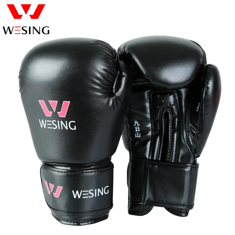 WESING Pro Style MMA Boxing Gloves with Large Size Adult Unisex