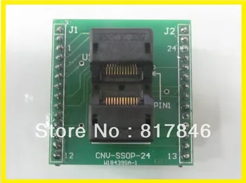 

Free shipping!!!CNV SSOP24 to DIP Universal Adapter for USB Programmer IC Adapter Sockets