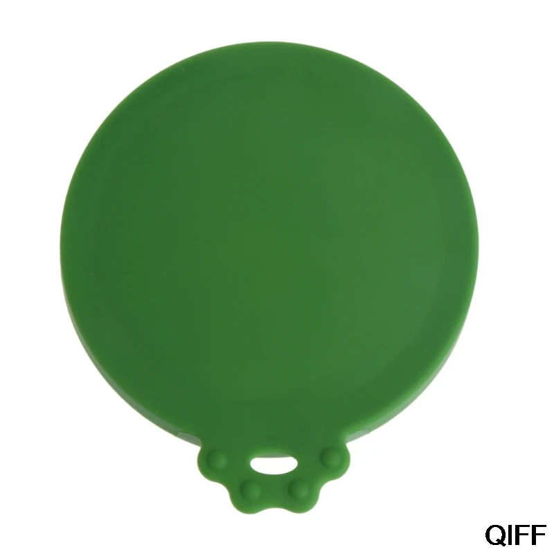 Кормов для домашних животных силиконовая крышка для хранения собак кошек жестяная крышка многоразовая случайный цвет May06