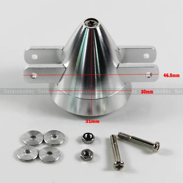 

30mm Aluminum Folding Prop Spinner 2.0mm Motor Shaft for RC Powered Glider