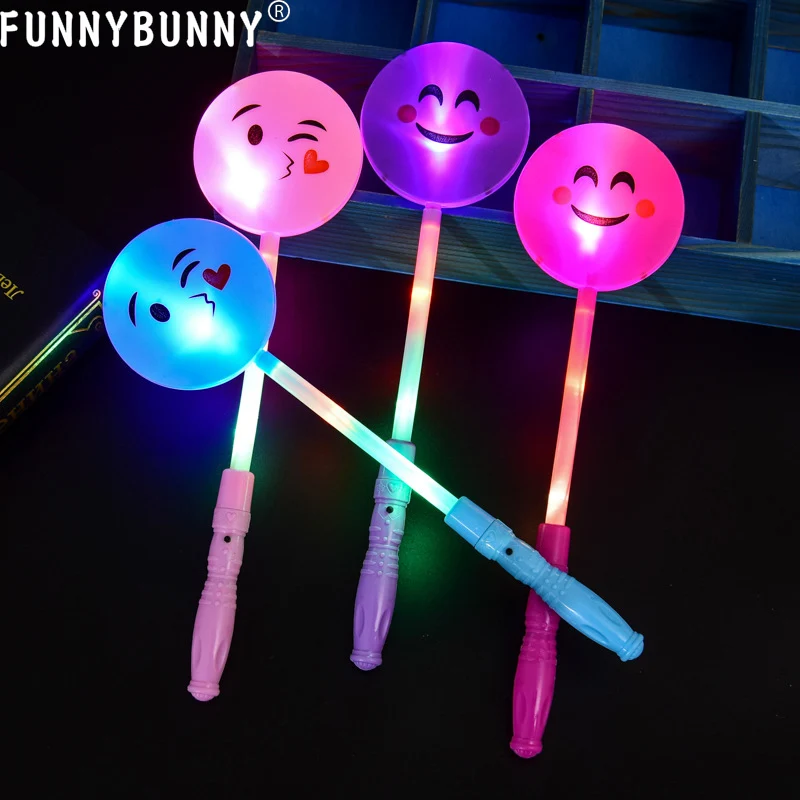 FUNNBUNNY/4 шт. модные детские светящиеся палочки в форме сердца милые волшебные для