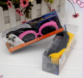 

Wholesale Outdoor UV-Proof Pet Sunglasses Windproof Dog Goggles Eye Shield Protective Eyewear for small pet