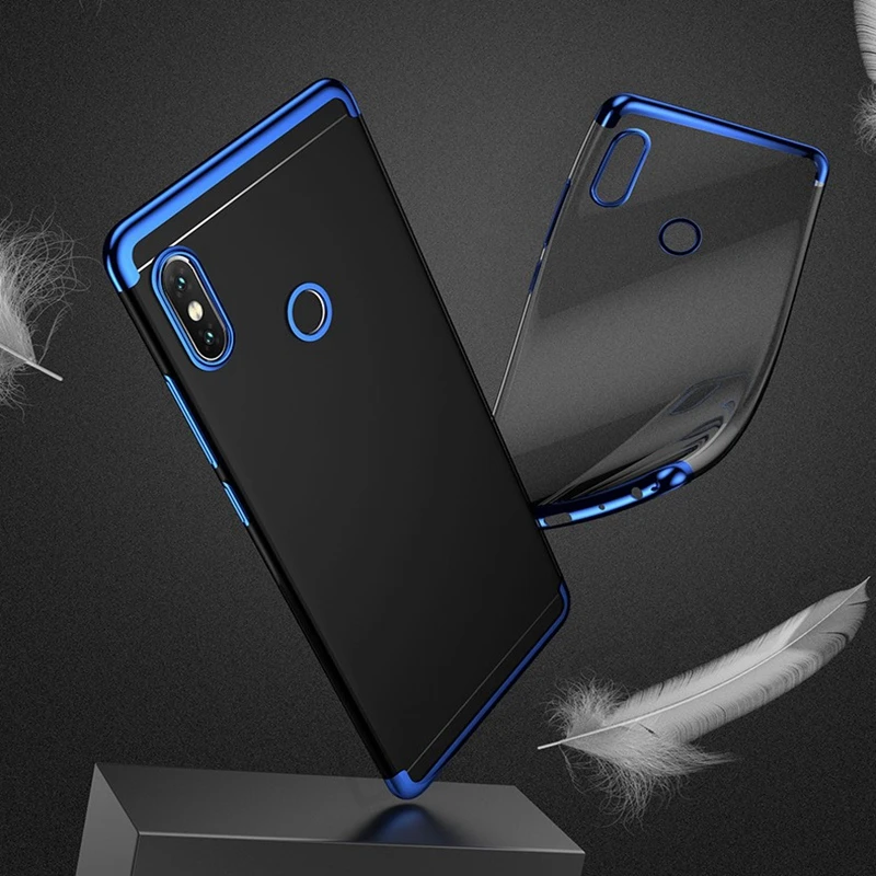 Роскошный мягкий силиконовый чехол с покрытием для Xiaomi Mi 8 9 10 A1 A2 Lite A3 9T 5X Redmi S2 6A 7A 8A