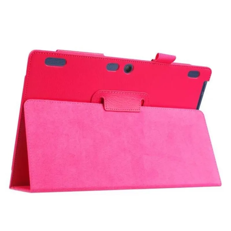 Colorful PU Leather Folio Folding Stand Book Case Cover For Lenovo Tab2 A10-70/A10-30 10.1'' Tablet PC business Style Cases |