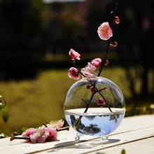 Прозрачная стеклянная Цветочная ваза Террариум Contianer Свадебный декор для комнаты