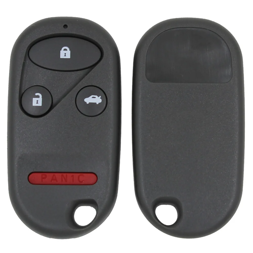 KEYYOU 3+ 1 4 кнопки авто корпус автомобильного ключа дистанционного управления чехол для Honda Accord CRV S2000 Civic Odyssey Брелок чехол и накладка