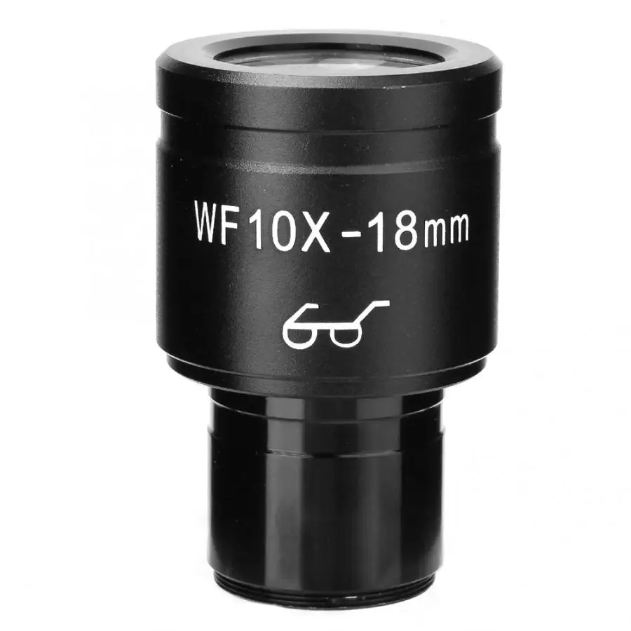 

Wide Field Eyepiece Biological Microscope Wide Field Optical Eyepiece WF10X/18mm with Scale
