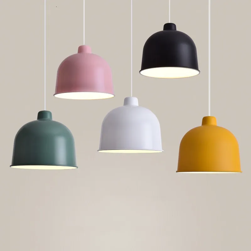 

Modern Aluminum Pendant Light Colorful LED Pendant Lamp For Living Room Dinning Room Kitchens Fixture Hanging Lighting luminaire