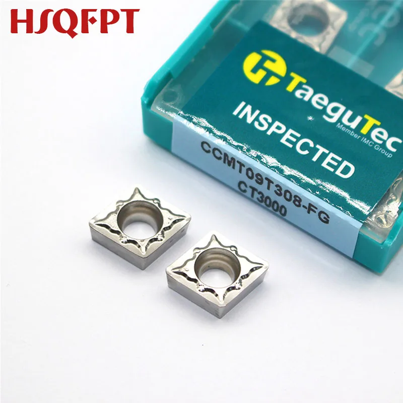 

10PCS CCMT09T304 CCMT09T308 CT3000 Internal Turning Tools Cermet Grade Carbide insert Lathe cutter Tool Tokarnyy turning insert