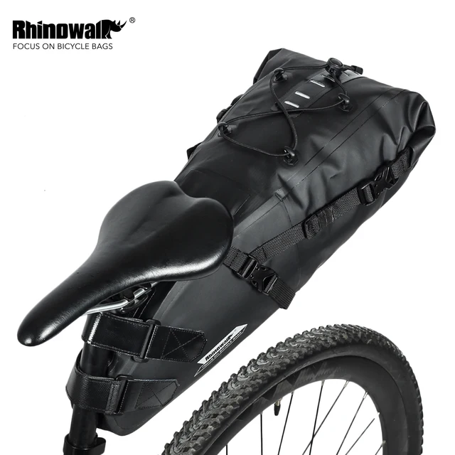 RHINOWALK Full Waterproof Bicycle Saddle Bag 10L Large Capacity Road