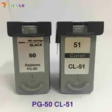 2PK Black & Color Ink Cartridge for Canon PG50+CL51 for Canon PIXMA MP150 MP160 MP170 MP180 цена 2PK Black & Color Ink Cartridge for Canon PG50+CL51 for Canon PIXMA MP150 MP160 MP170 MP180 цены онлайн