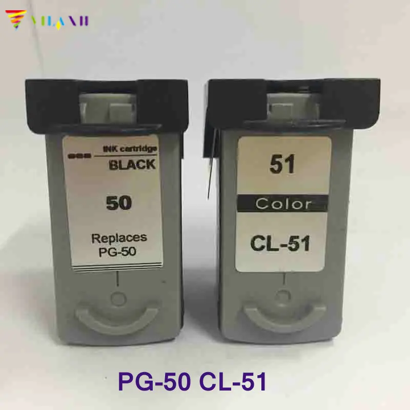 Vilaxh 2PK PG50 CL-51 картридж для Canon PG 50 CL 51 PIXMA MP150 MP160 MP170 MP180 MP450 MP460 MX300 MX318 IP2200 | Компьютеры