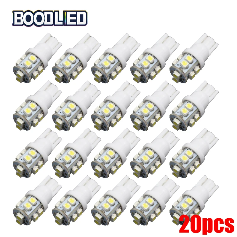 T10 светодиодный W5W 10 SMD 3528 Светодиодный лампы 192 168 лампы для автомобиля Замена внутреннего купола подсветка карты фонарь открытой двери автомобиля световой фонарь освещения номерного знака 12 V
