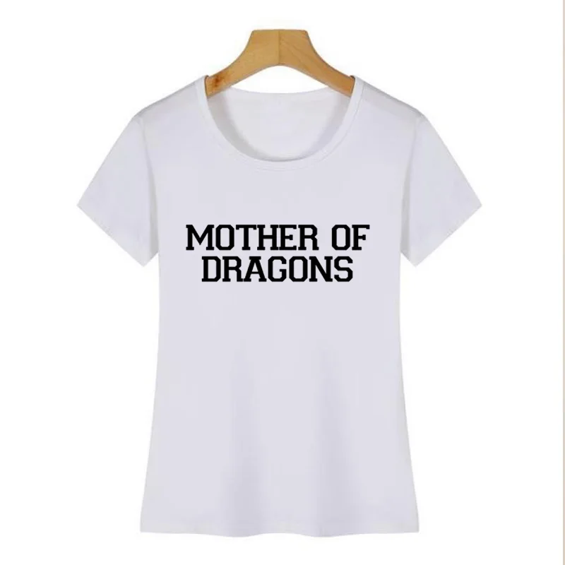 Одинаковые футболки с надписью «Игра престолов» Детская забавная футболка «Мама и сын», «Мама и дочь» Топы «Мама Драконов» - Цвет: mother