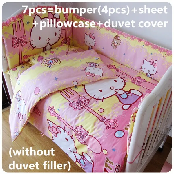 hello kitty crib set