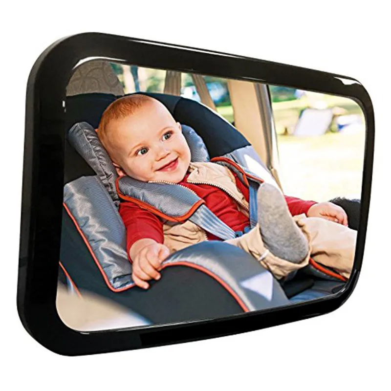 

LXXU Baby Car Rear Seat Mirror 360 Angle Adjustable PMMA Acrylic New Material Not Easy Break ABS Reasonable Design Not Easy Drop
