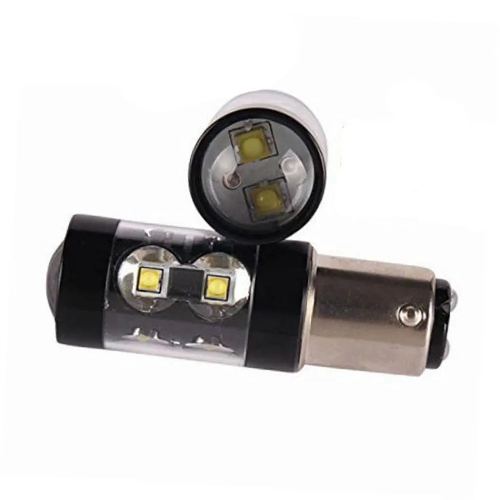 2 шт. P21W светодиодный 1156 BA15S 1157 BAY15D T20 светодиодная Автомобильная фара s сигнал