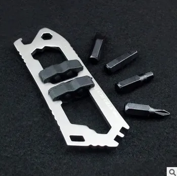 

Foreign trade bursts of shark shark outdoor camping practical small equipment emergency tools to send four screw head