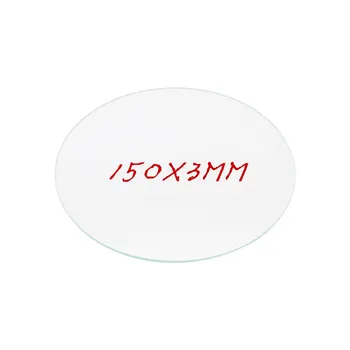 

Round Borosilicate Glass Plate 150MMX3MM for DIY Delta Kossel 3D Printer