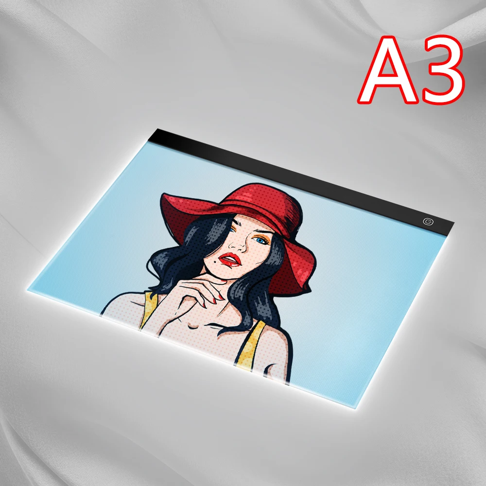 A3 LED Light Box Tracer Digital Tablet Graphic Tablet Writing Painting Drawing Copy Pad Board Artcraft