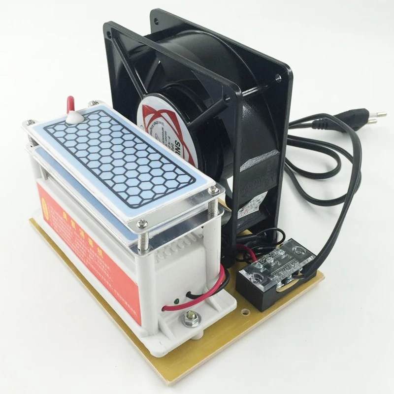 220 В/110 в 10 г генератор озона очиститель воздуха озонатор стерилизатор дезинфекционная машина с вентилятором
