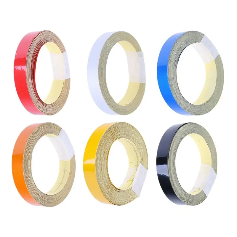 

5m/roll Car Reflective Tape Auto Motorcycle Bicycle Safety Reflective Material Film Warning Tape Car Styling Ornament Sticker