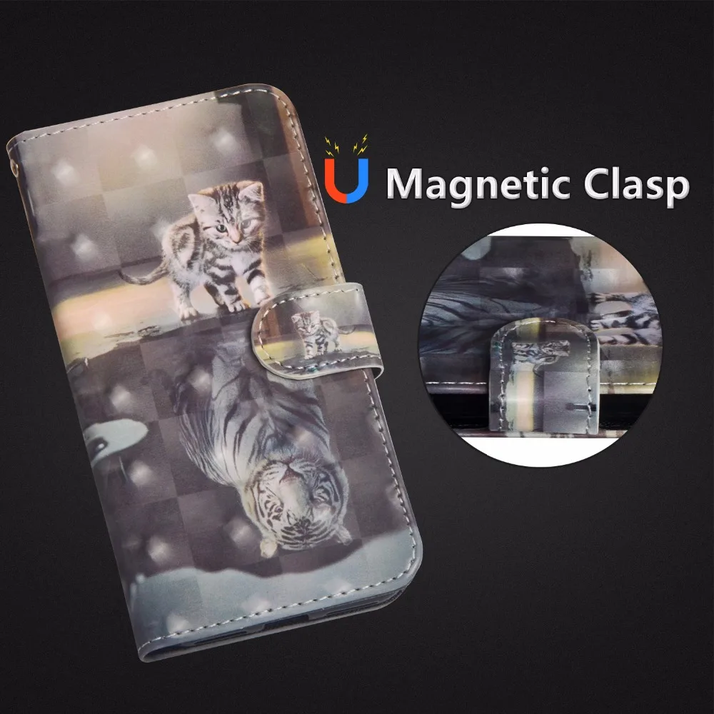 Чехол для телефона Etui Coque чехол Huawei Y3 2017 2018 высокое качество с 3D рисунком из