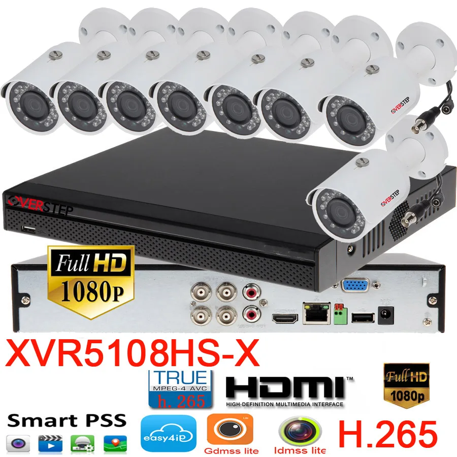 XVR5108HS-X 2mp bullet
