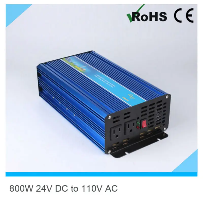 High Quality 800W 24 Volts DC to 110V AC 800W Solar Power Inverter,Home