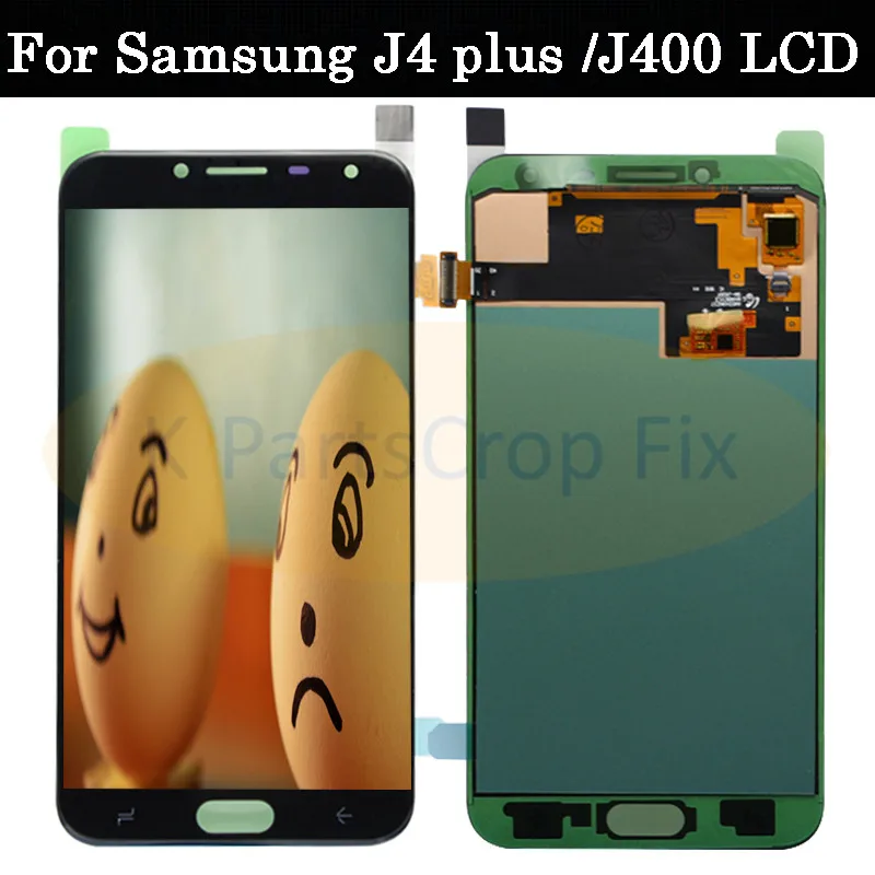 

For J400 AMOLED LCD For Samsung Galaxy J4 J400 J400F J400G/DS SM-J400F LCD Display Touch Screen Digitizer Assembly Replacement