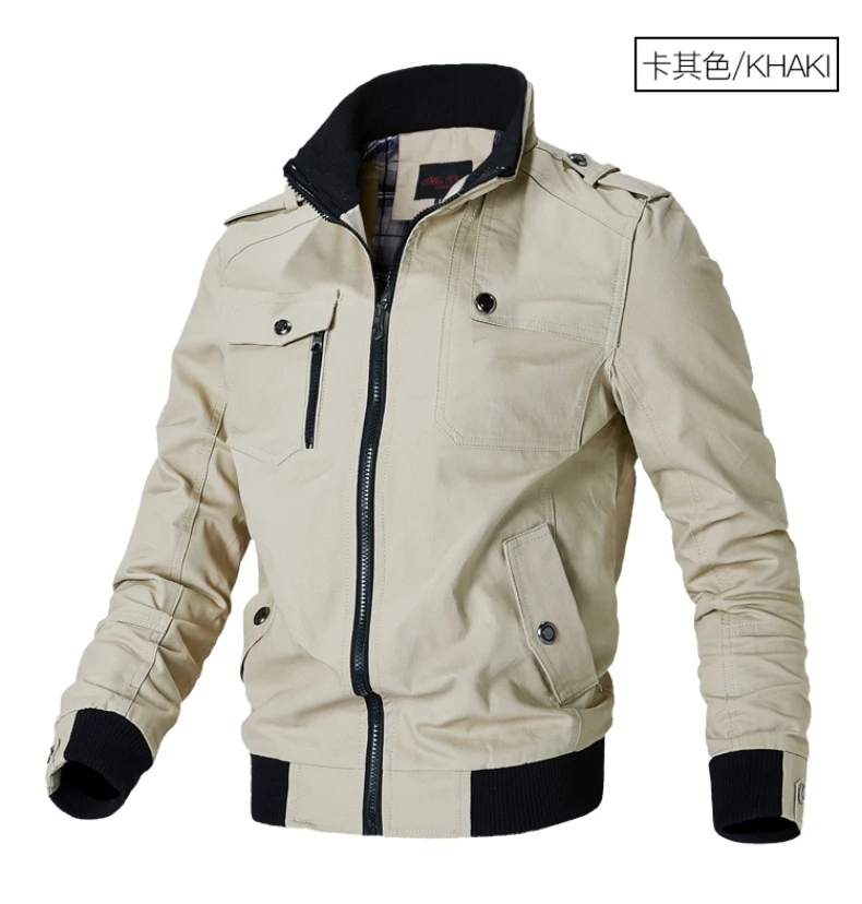 Брендовая мужская куртка в стиле милитари, высокое качество, плюс размер 4XL, Мужская зимняя Осенняя Толстая теплая куртка, Повседневная