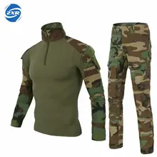 Военная Униформа Мультикам армейская боевая рубашка Униформа тактические брюки без наколенников Камуфляжный костюм охотничья одежда куртка и брюки
