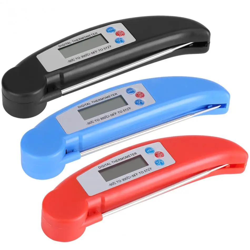 

Digital Cooking Thermometer Food Thermometer Probe Kitchen BBQ Meat Temperature Measuring Tools